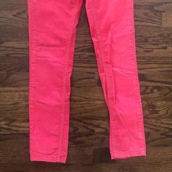 Free People Hot Pink Corduroy Stretch Skinny Pants - Picture 14 of 16